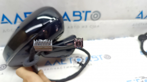 Polestar 2 right side mirror assembly 21-25, 17 pins, turn signal, heated, auto-dimming, BSM, camera, black