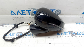 Left side mirror assembly Polestar 2 21-25 16-pin, turn signal, heated, auto-dimming, BSM, camera, black