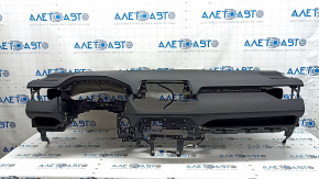 Toyota Rav4 19-24 black, scratched dashboard with airbag