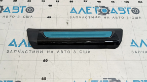 Door sill trim rear right outer Audi Q7 16- black