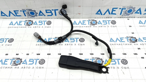 Front left seat belt latch for Toyota Rav4 19-24, black, scratches