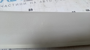Upper trunk door trim for Infiniti JX35 QX60 13-20 gray, plastic turned white