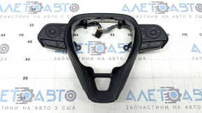 Steering wheel controls for Toyota Rav4 19-23 without heated steering wheel, matte black trim, scratches
