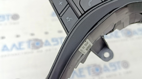 Steering wheel controls for Toyota Rav4 19-23 without heated steering wheel, matte black trim, scratches