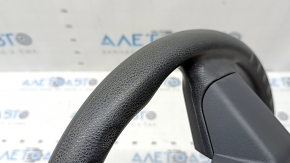 Naked steering wheel for Toyota Rav4 19-24, black rubber, non-heated, worn, needs cleaning