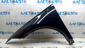 Front left wing Polestar 2 21-25 black 019, scratches