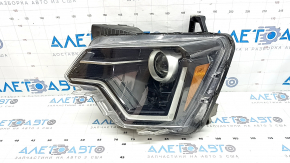 Kia Niro 23-24 halogen front left headlight with top mount, scratches, peeling varnish