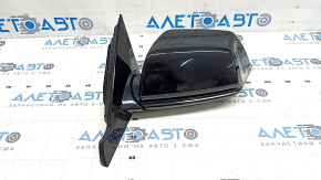 Left side mirror for Kia Niro 23-24 HEV, PHEV, 10 pins, turn signal, heated, auto-folding, BSM, black, scratches