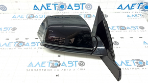 Right side mirror for Kia Niro 23-24 HEV, PHEV, 10 pins, turn signal, heated, auto-folding, BSM, black, scratches