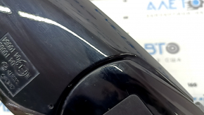 Right side mirror for Kia Niro 23-24 HEV, PHEV, 10 pins, turn signal, heated, auto-folding, BSM, black, scratches