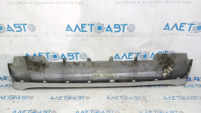The front bumper lip of the Volvo XC90 16-19 is worn out, the fastening is cracked
