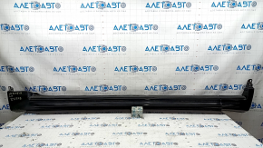 Left side sill for Volvo XC90 16-25 with seal, black, scratches, tears, scuffs, dents, torn fasteners