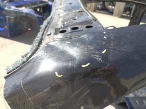Metal roof for Mercedes C-class W205 15-18 with panoramic windows, on the body, dented