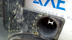 Front subframe protection rear part Polestar 2 21-25 cracked, torn