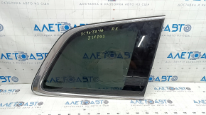 Volvo XC90 16-22 rear right window, blind glass, tinted, seal tears