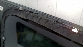 Volvo XC90 16-22 rear right window, blind glass, tinted, seal tears