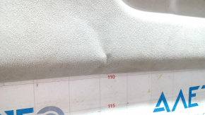 Volvo XC90 16-23 headliner for panoramic windows, for 3rd row, gray, with speaker grilles, needs dry cleaning, creases, torn fasteners