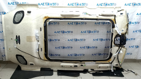 Volvo XC90 16-23 headliner for panoramic windows, for 3rd row, gray, with speaker grilles, needs dry cleaning, creases, torn fasteners