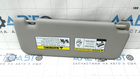 Left visor for Kia Niro 23-24, gray, without hook, for cleaning