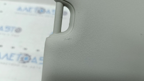 Left visor for Kia Niro 23-24, gray, without hook, for cleaning