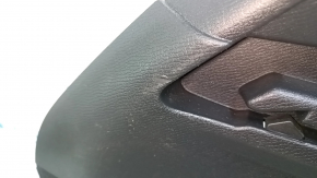 Left arch trim for Volvo XC90 16-22 for 3rd row, with cup holder, black, scratches, needs cleaning