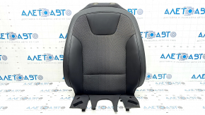 Kia Niro 23-24 black driver's seat back upholstery, combined leather and cloth, heated