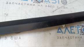Upper trim of the trunk door of Toyota Prius 50 16-22 black, scratches, bumps