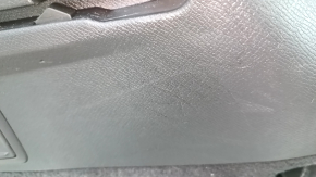 Right arch trim for Volvo XC90 16-22 for 3rd row, with cup holder, black, scratches, needs cleaning, broken cigarette lighter cover mount