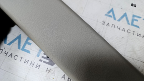 Upper trunk door trim for Infiniti JX35 QX60 13-20 gray, scratched, plastic turned white