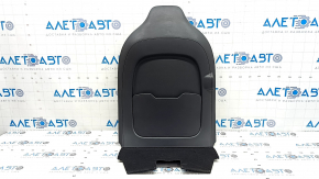 Black rear driver's seat back cover for Kia Niro 23-24, with pads, scratches