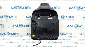 Black rear driver's seat back cover for Kia Niro 23-24, with pads, scratches