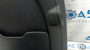 Black rear driver's seat back cover for Kia Niro 23-24, with pads, scratches