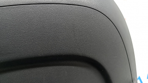 Black rear driver's seat back cover for Kia Niro 23-24, with pads, scratches