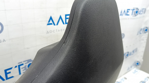 Black rear driver's seat back cover for Kia Niro 23-24, with pads, scratches