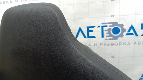 Black rear driver's seat back cover for Kia Niro 23-24, with pads, scratches
