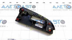 Left dashboard cover for Toyota Prius 50 16-18 black, type 2