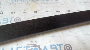 Upper trim of the trunk door of the Toyota Sequoia 2008-2016, black, scratched, bulging plastic