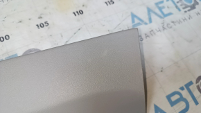 Upper trim of the trunk door of Toyota Sienna 11-14 gray, scratches, bumps, whitened plastic