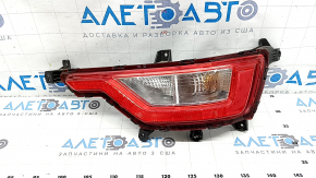 Kia Niro 23-24 halogen right rear bumper light, debris under the glass, broken connector mount