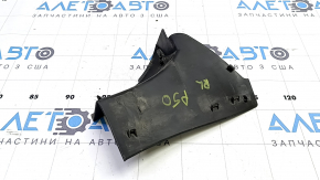 The rear left outer wing light cover for a Toyota Prius 50 16-18 has a broken mount.