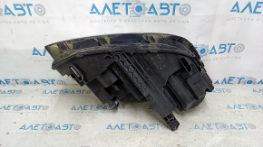 Left front headlight for VW Tiguan 18-21, bare halogen, LED DRL, sand, chips