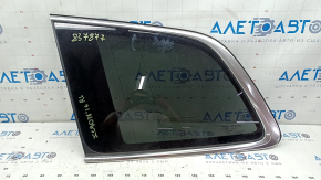 Volvo XC90 16-22 rear left window, tinted, scratches on chrome