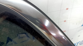 Volvo XC90 16-22 rear left window, tinted, scratches on chrome