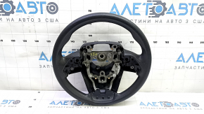 Naked steering wheel Toyota Prius 50 16-22 black rubber, worn