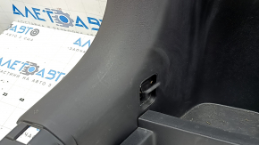 Left arch trim for Kia Niro 23-24 HEV, black, with a pocket, with a trim, scratches