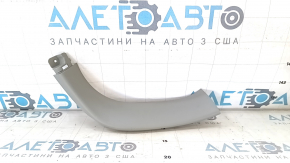 Right trunk door trim for a Kia Sorento 2014-2015, gray, broken fastener