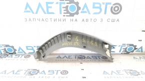 Right trunk door trim for a Kia Sorento 2014-2015, gray, broken fastener