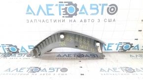 Right trunk door trim for a Kia Sorento 2014-2015, gray, scratched, broken fastener
