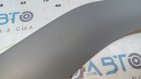 Right trunk door trim for a Kia Sorento 2014-2015, gray, scratched, broken fastener