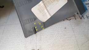 Right trunk door trim for a Kia Sorento 2014-2015, gray, scratched, broken fastener